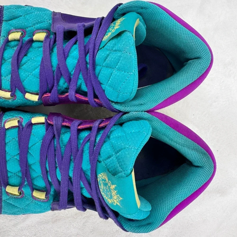 Nike LeBron Witness 8 Basketball Shoes Field Purple/Dusty Cactus Mens size 13